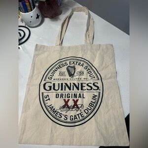 Guinness Cream Tote Bag From Guinness Store in Dublin, Ireland
